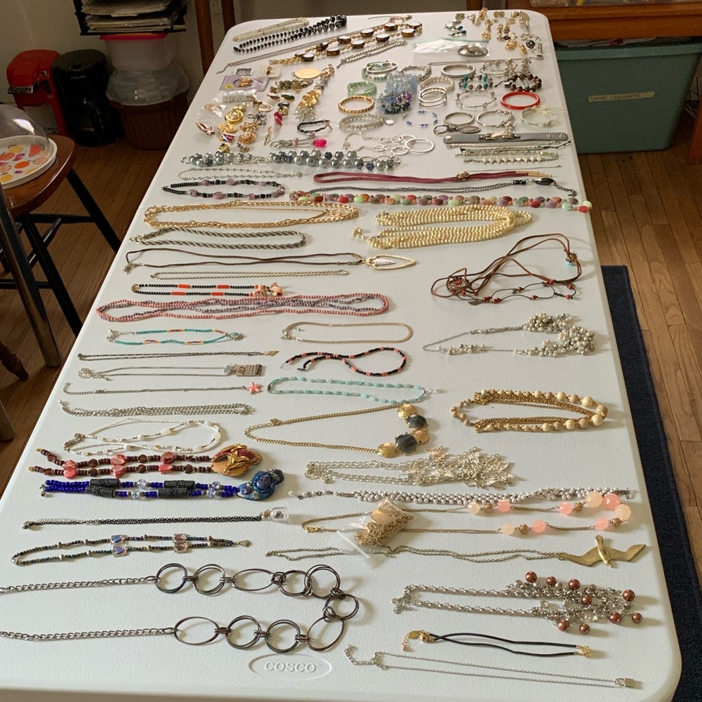 Mixed Jewelry Lot 2.7 pounds